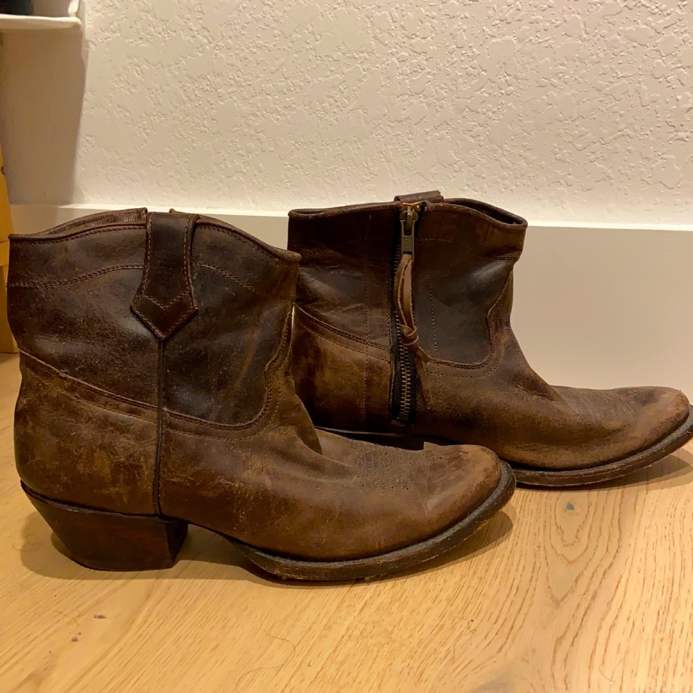 Charlie Horse Leather boots size 8.5 B